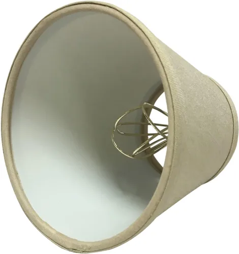 Vista 2 de Royal Designs, Inc. Lámpara de araña de tapa dura Empire Basic Shade CS-984-5AGL, oro antiguo, 3 x 5 x 4,5