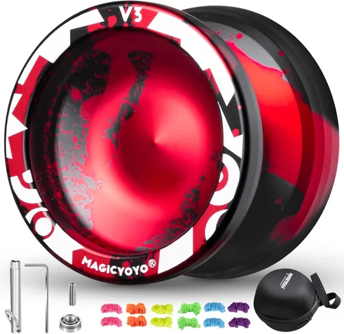 Vista 11 de MAGICYOYO V3 Yoyo para niños de 8 a 12 años o más, Yoyo profesional sensible con doble función, yoyo profesional para adultos con 12 cuerdas