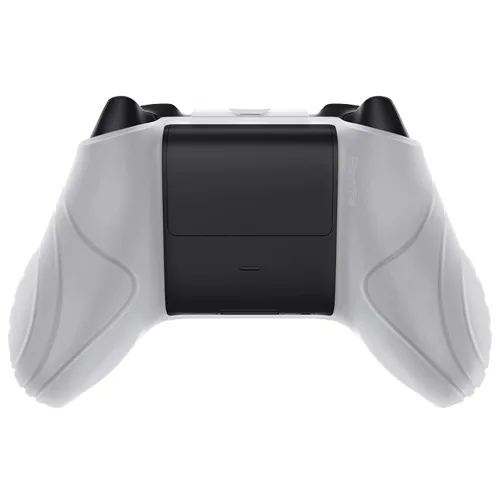 Vista 8 de eXtremeRate PlayVital Glow in Dark Green Samurai Edition Anti-slip Controller Grip Silicone Skin for Xbox Core Controller, Ergonomic Protective Case