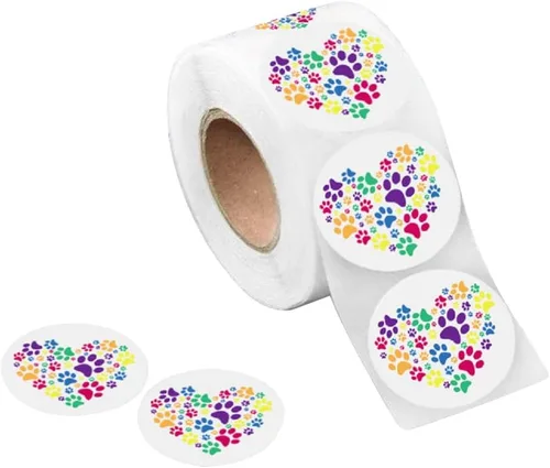 Vista 27 de Pegatinas de bandera bisexual para el mes del orgullo - Venta al por mayor Bi-Pride en un rollo (2 rollos - 500 calcomanías)