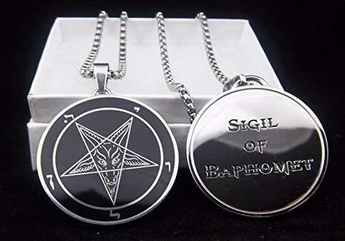 Vista 6 de Sigil de Baphomet Maurice Bessy de la iglesia de Satanás