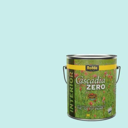 Vista 62 de Rodda Paint CASCADIA XL - Pintura satinada e imprimación para exteriores en uno, cuarto de galón, idea abstracta
