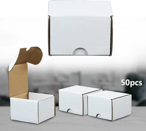 Vista 2 de PIT66 Caja de almacenamiento de 200 tarjetas intercambiables, paquete de 50 cajas de almacenamiento de cartón corrugado para tarjetas