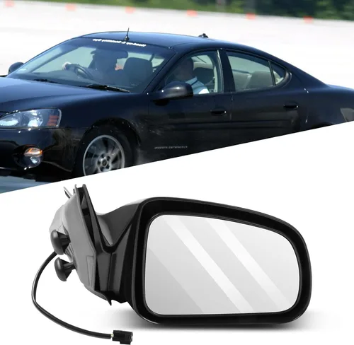 Vista 23 de Espejo Lateral del Conductor o del Pasajero Compatible con 1980-1996 Para Ford F150 1980-1996 Para Ford F250 1980-1996 Para Ford F350 Operado