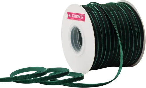 Vista 47 de Cinta de terciopelo de nailon de una sola cara, carrete de 1 pulgada x 25 yardas (negro)