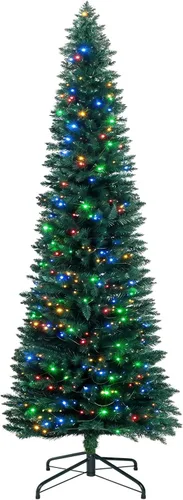 Vista 10 de Árbol de Navidad de 4 pies con luz, árbol de Navidad artificial