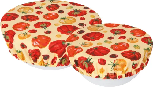 Vista 12 de Now Designs Adeline Save It - Juego de 2 fundas reutilizables de algodón para tazones de 7.5 y 9.25 pulgadas