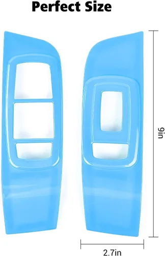 Vista 4 de Voodonala Cubierta del panel de elevación de ventana para Dodge Challenger 2015-2024, accesorios para Dodge Challenger 2015-2024