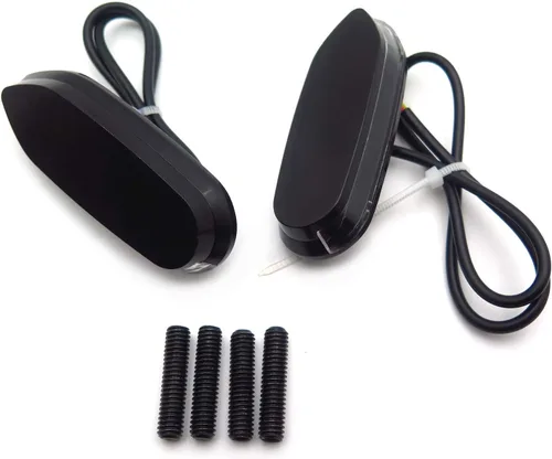 Vista 5 de SMT - Placa Base de Bloqueo de Espejo Negro con Señal LED Compatible con GSXR1000 05-08 GSXR600 06-12 gsxr750 [P/N: MT222-010A]