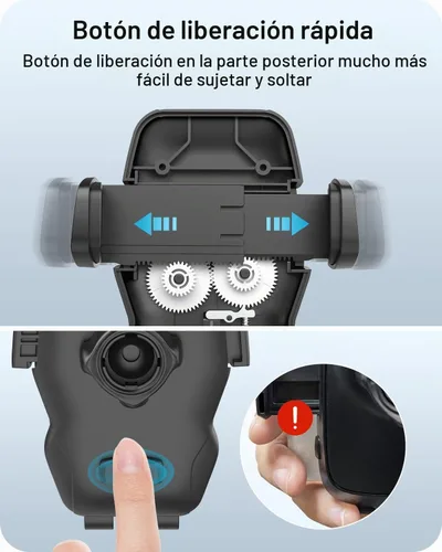 Vista 3 de APPS2Car Soporte de teléfono de cuello de cisne de 13 pulgadas para parabrisas de automóvil, ventana, salpicadero, soporte de teléfono celular