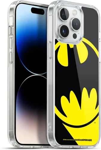 Vista 57 de Head Case Designs Funda de gel con licencia oficial de Batman DC Comics Bat Signal Logos [protección de grado militar] compatible con Apple iPhone 7