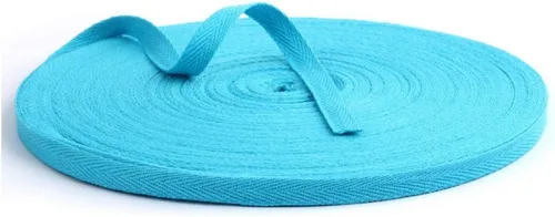 Vista 7 de Cinta de sarga de algodón de 54 yardas de 3/8 pulgadas de ancho (0.394 in) de ancho, cinta de sarga en espiga para manualidades, costura, ropa