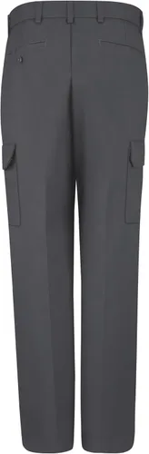 Vista 2 de Pantalones cargo industriales Red Kap para hombre, resistente a las manchas, de calce relajado Carbón