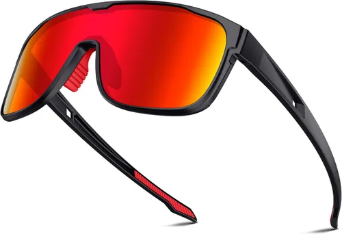 Vista 11 de Gafas de sol deportivas polarizadas para hombres y mujeres, jóvenes, béisbol, correr, ciclismo, conducción, pesca, tenis, golf, motor TAC UV400 TR90
