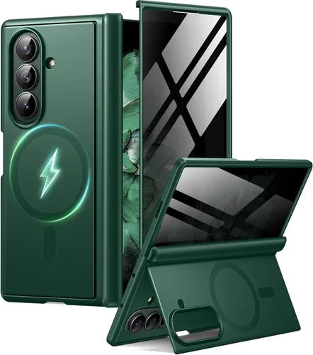 Vista 11 de BERFY Funda para Samsung Galaxy Z Fold 7, compatible con MagSafe