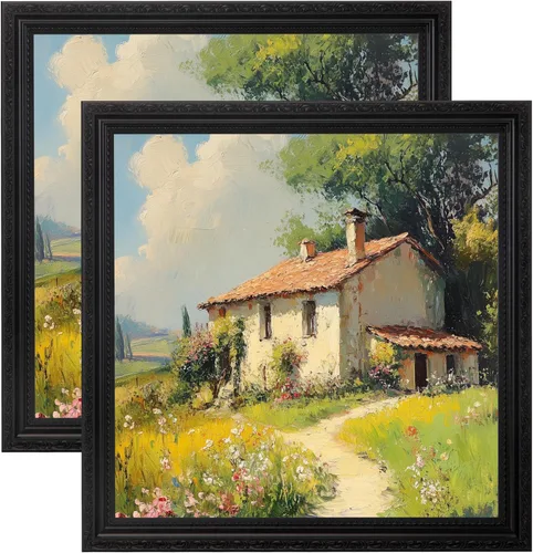 Vista 20 de eletecpro 8x10 Vintage Picture Frame, Glass Cover, Gold, 2-Pack Dorado