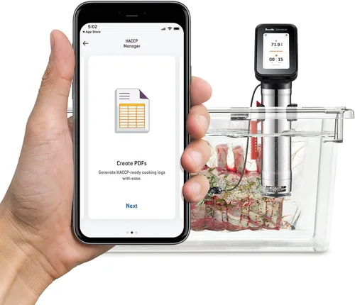 Vista 3 de Breville Commercial CSV750PSS HydroPro Plus Sous Vide Circulador de inmersión