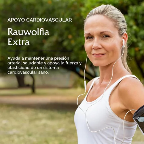 Vista 3 de Vitanica Rauwolfia Extra, Snakeroot & Ajo, Vegano, 90 Cápsulas