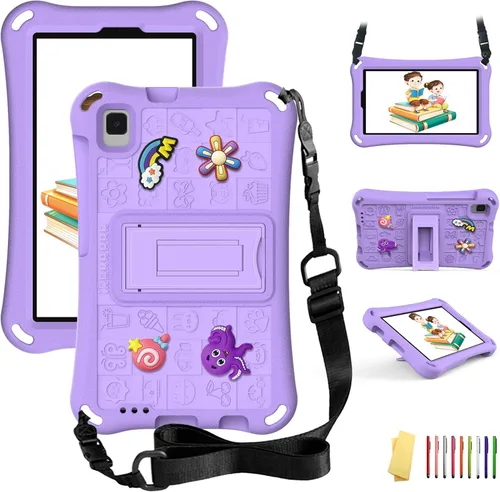 Vista 13 de Funda para tablet Walmart Onn de 7 pulgadas Gen 4 2024 (Modelo: 100135924), UUcovers con soporte de espuma EVA suave, soporte de espuma EVA suave