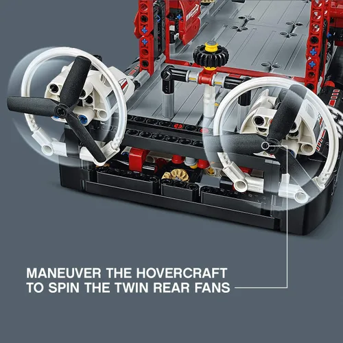Vista 4 de LEGO Technic Hovercraft 42076 Kit de construcción (1020 piezas)