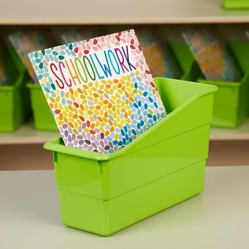 Vista 56 de Really Good Stuff - Contenedores para libros, carpetas y archivos, ideales para necesidades de almacenamiento de espacios estrechos o verticales