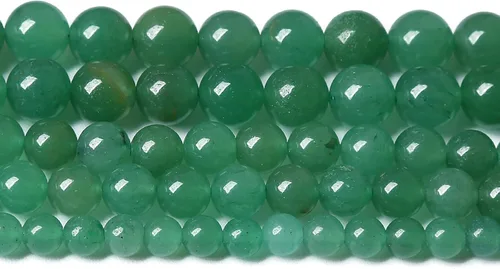 Vista 121 de 100 cuentas de piedra multicolor natural de 0.236 pulgadas (0.236 in), cuentas espaciadoras sueltas redondas para hacer pulseras, collares, aretes