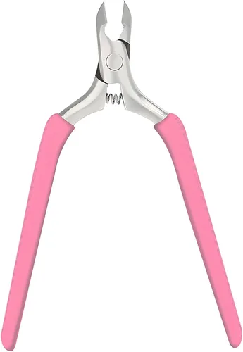 Vista 9 de Cortadora de cutículas, pinza de cutícula de 3/4 de mandíbula extremadamente afilada, herramientas profesionales para recortar cutículas de uñas