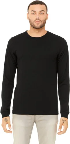 Vista 141 de Canvas Filmore 3501 - Camiseta de 4.2 onzas para hombre manga larga (1) Ceniza + (1) Jaspeado atlético