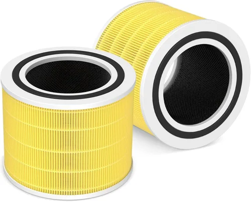 Vista 10 de Paquete de 2 filtros de repuesto Core 200S, compatibles con LEVOIT Core 200S Core 200S-P Smart WiFi purificador de aire, comparar la pieza # Core