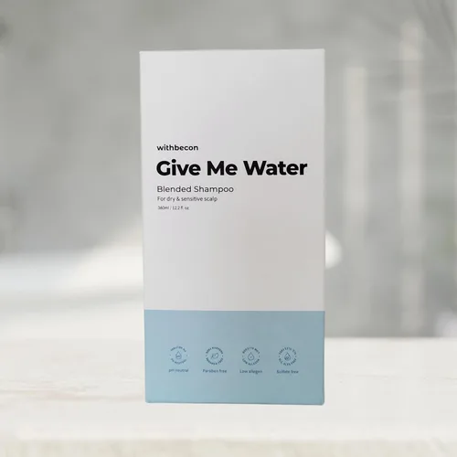 Vista 9 de GiveMeWater Shampoo - Solución profesional para la pérdida de cabello para hidratar y calmar el cuero cabelludo seco (12.17 fl oz)