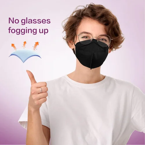 Vista 4 de Miuphro Paquete de 50 mascarillas para hombres
