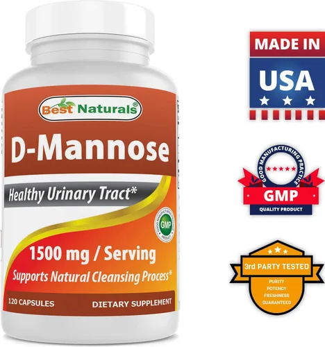 Vista 6 de Best Naturals D-manosa 1500 mg y glicinato de magnesio 425 mg