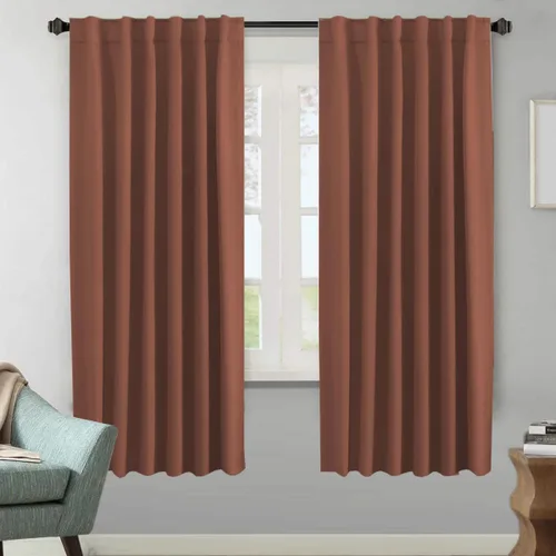 Vista 55 de H.VERSAILTEX Cortinas Opacas con Aislamiento Térmico, Paneles de Tratamiento de Ventanas que Oscurecen la Habitación, Cortinas Opacas para Sala