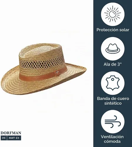 Vista 2 de Dorfman Pacific Co.Sombrero Rush Gambler para hombre