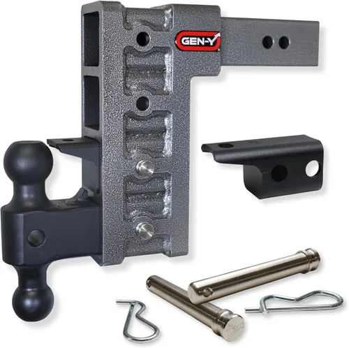 Vista 19 de GEN-Y Hitch Enganche de caída de 6" para receptor de 2.5", 3 posiciones ajustables