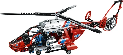 Vista 4 de LEGO Helicóptero de Rescate Técnico 8068