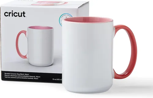 Vista 9 de Cricut Beveled Blank - 425 ml / 15 oz (1 ud) Taza de cerámica de 15 oz con diseño de bosque (1)