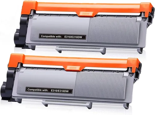 Vista 6 de Brother E310 - Cartucho de tóner de repuesto para Dell E514dw, E515dw, E515dn, paquete de 2 unidades (negro)