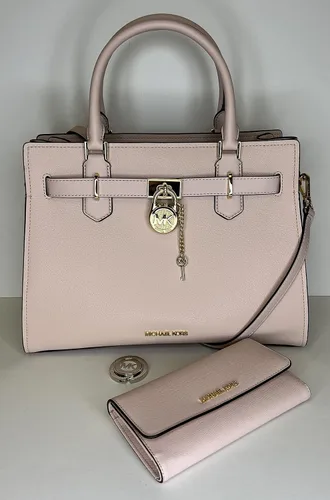 Vista 2 de MICHAEL Michael Kors Hamilton MD - Bolsa con cartera triple y gancho para bolso