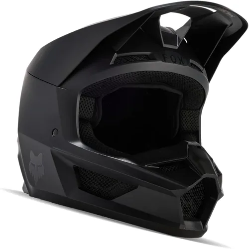 Vista 8 de Fox Racing Casco de motocross unisex V1 Core para bicicleta de tierra, azul, XS