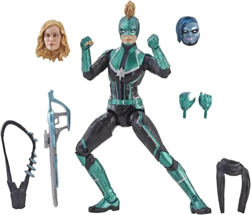 Vista 2 de Marvel Legends Captain Marvel (Starforce) - Figura de acción exclusiva