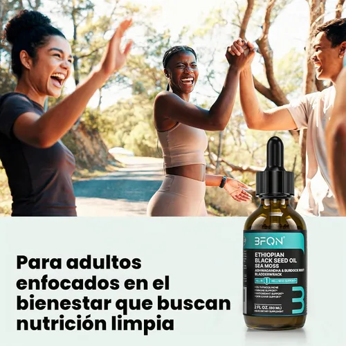 Vista 4 de Aceite de semilla negra etíope líquido, 5% timoquinona, prensado