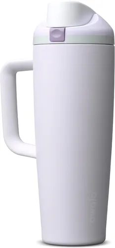 Vista 31 de Owala FreeSip - Botella de agua de acero inoxidable, 30 onzas, pastel de comida de ángel Angel Food Cake