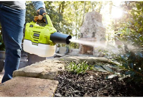 Vista 6 de RYOBI ONE+ - Mister inalámbrico de iones de litio de 18 voltios con batería de 2.0 Ah y cargador incluidos, color verde