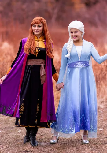 Vista 3 de Disfraz Deluxe Anna de Frozen 2 para Mujer Multicolor