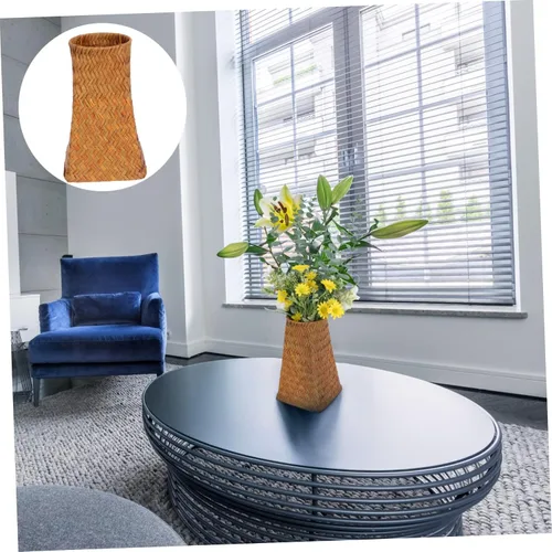 Vista 4 de STOBOK Soporte decorativo para bolígrafo de almacenamiento, florero, creativo, organizador de plumas, estilo europeo, vida acogedora