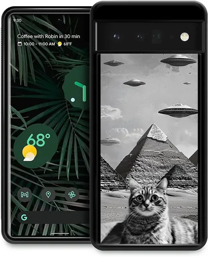Vista 82 de CARLOCA Funda compatible con Google Pixel 4A 5G, diseño gráfico de moda, a prueba de golpes, antiarañazos, protección contra caídas, para Google