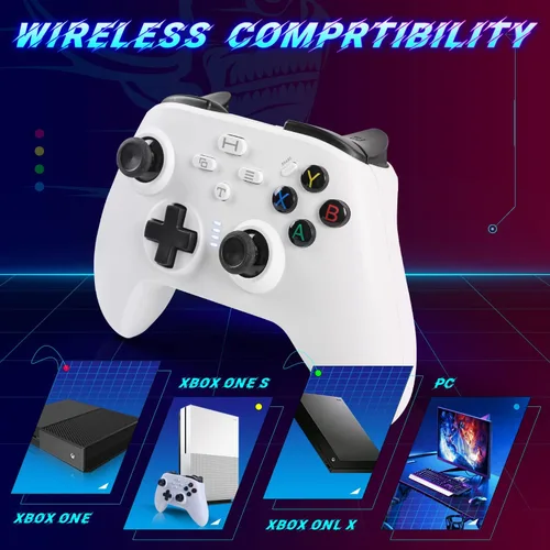 Vista 2 de Lampelc Controlador inalámbrico compatible con Xbox Series X&SXbox OneSXEliteWindows 7810