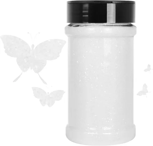Vista 22 de Purpurina negra ultrafina, 16 onzas (1 libra), purpurina fina para manualidades de resina, uñas, vasos, slime, cosméticos y decoración de festivales