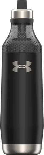 Vista 7 de Under Armour Twist-Off Top Botella de agua de acero inoxidable de 22 onzas para batido de hielo y proteínas, aislada, inastillable, a prueba